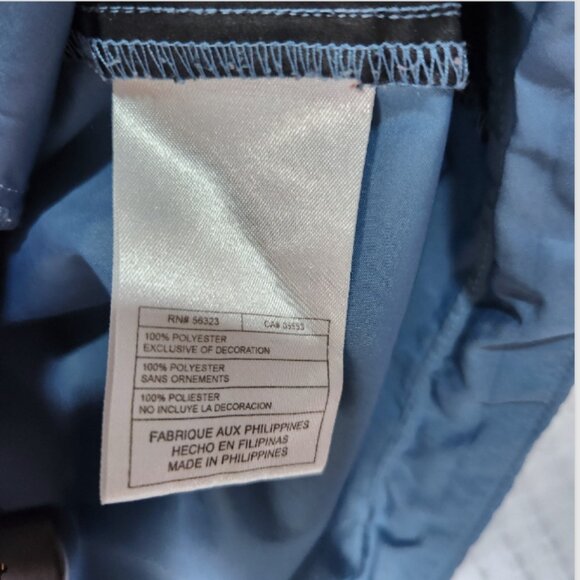 Nike Cycling Vest Mens Size Large Blue Reflective Zipper Vented Back Zip Pockets - Picture 12 of 13